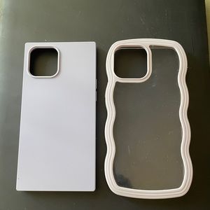 2 cases for iPhone 13 Pro Max and iPhone 12 Pro Max. both Lavender color
